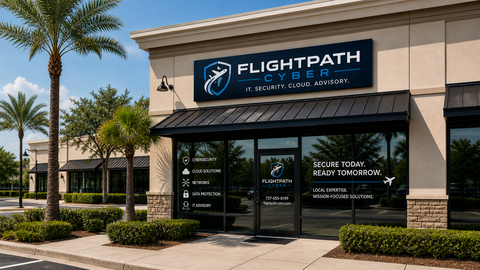 FlightPath Cyber office storefront